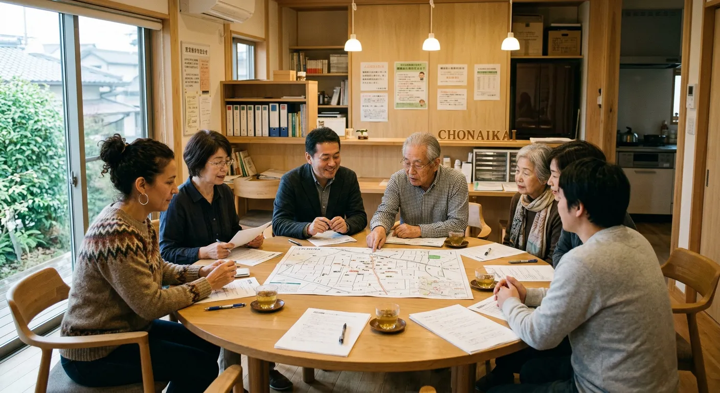 Chōnaikai: Las Asociaciones de Vecinos que Organizan la Vida en Japón
