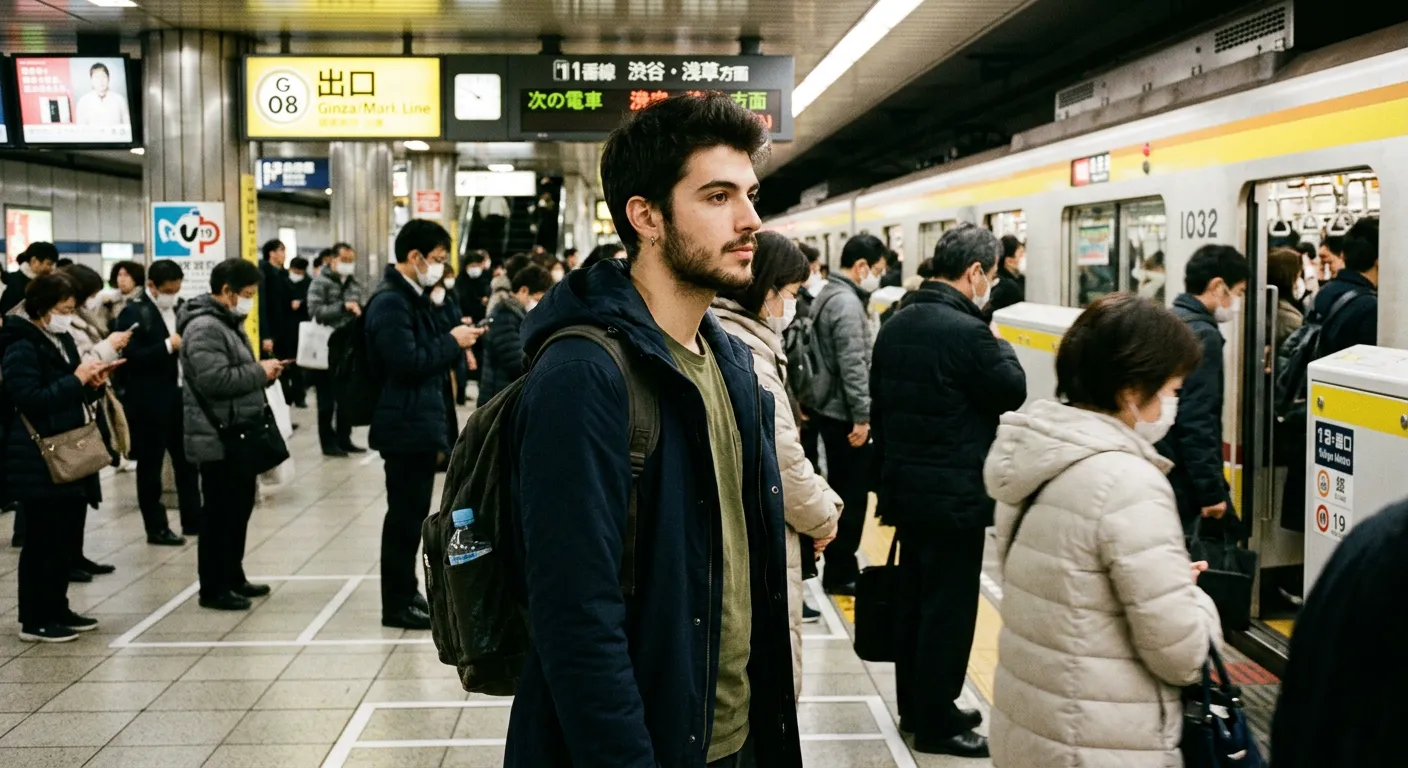 Etiqueta Completa en Trenes Japoneses