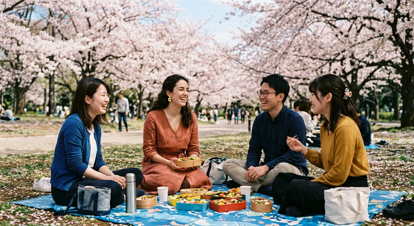 Hanami y Matsuri: Comportamiento en Eventos Públicos