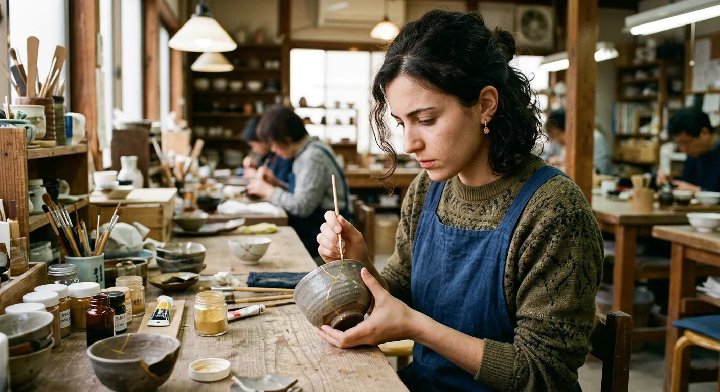 Kintsugi: El Arte de Reparar con Oro y Filosofía de Aceptación