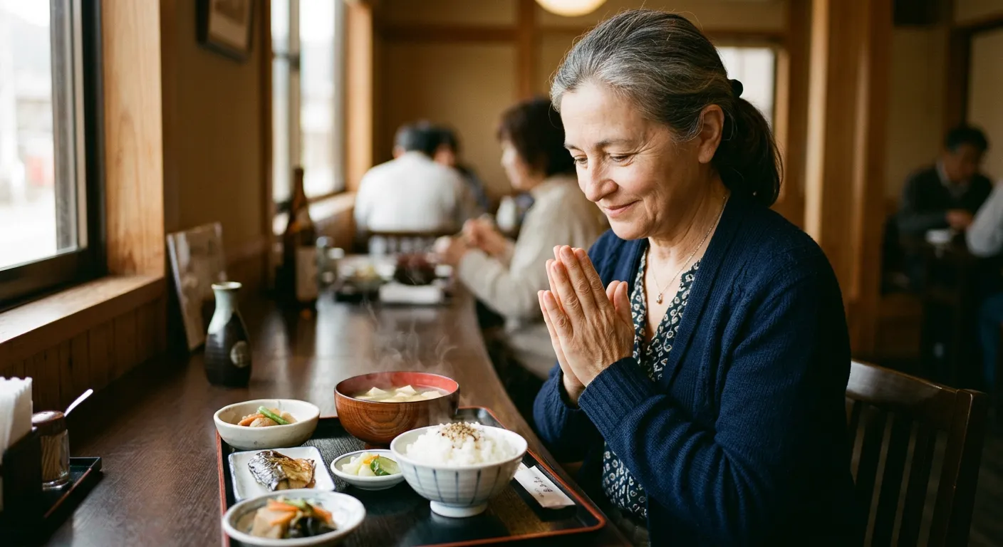 Modales Completos en la Mesa Japonesa