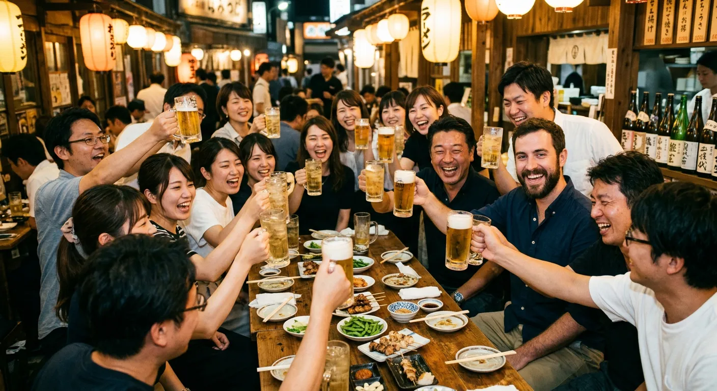 Nomikai en Japón: Beber con los Colegas como Deber Social