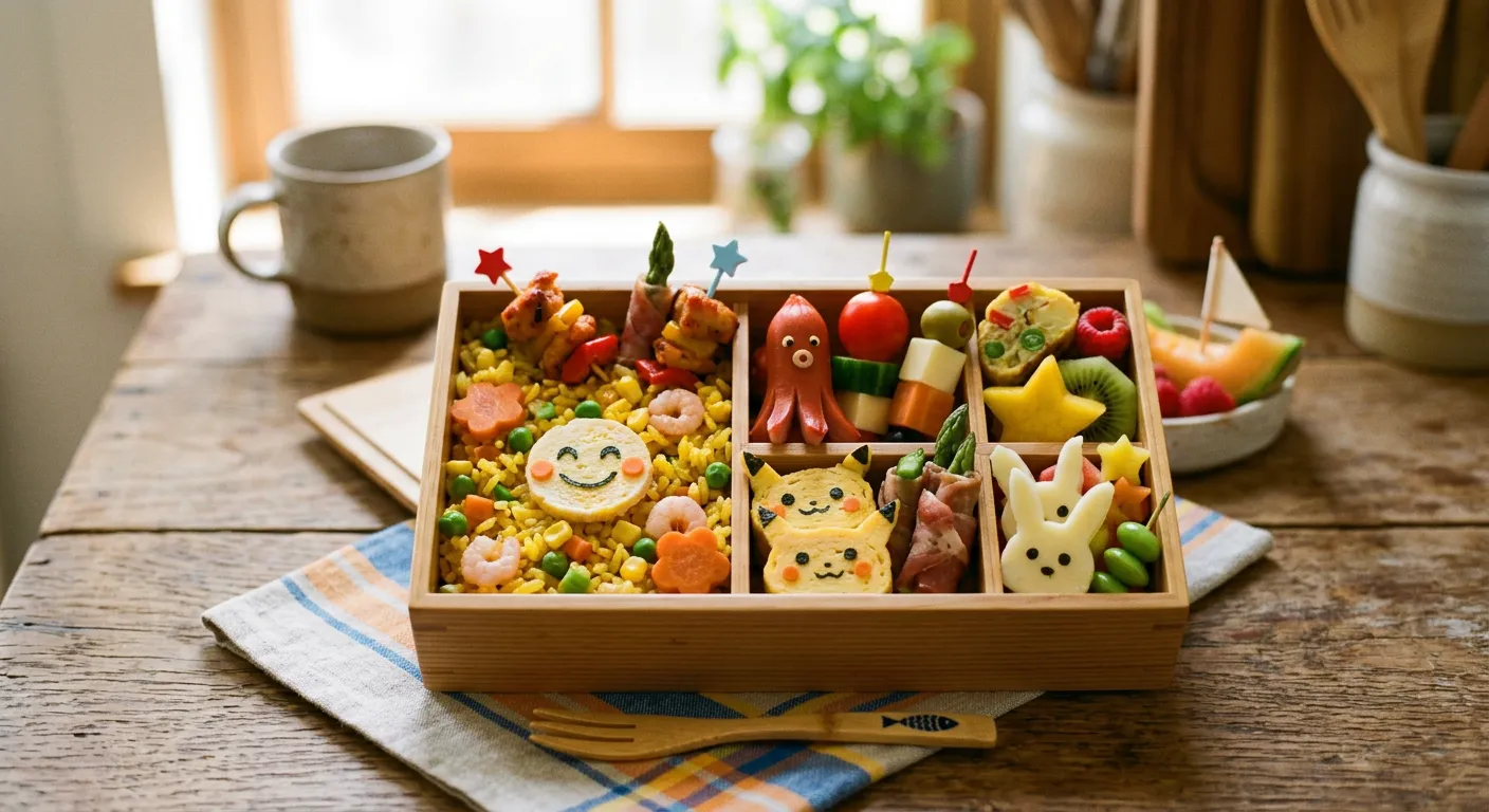 El bento hibrido, el favorito de los ninos
