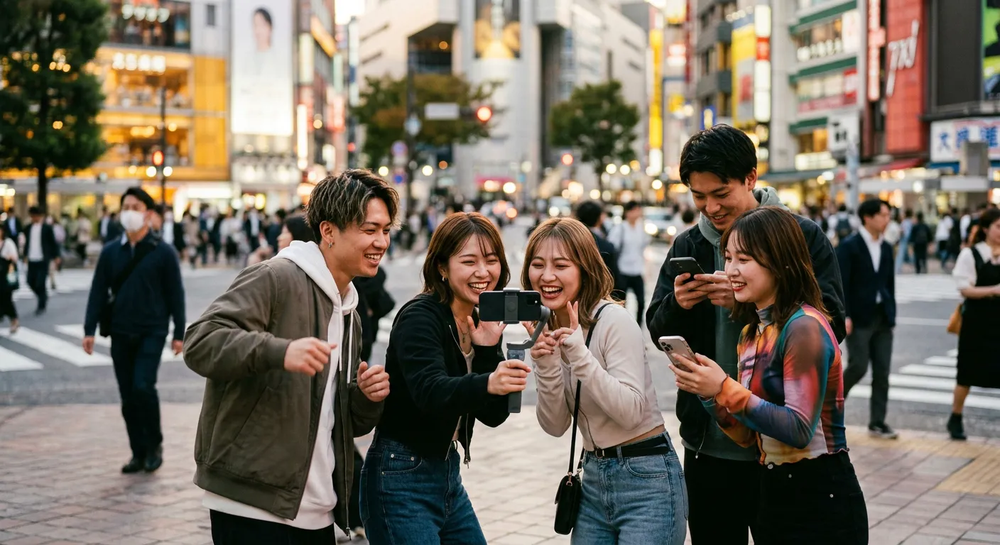 Jovenes crean y comparten contenido con el movil, la nueva agora digital