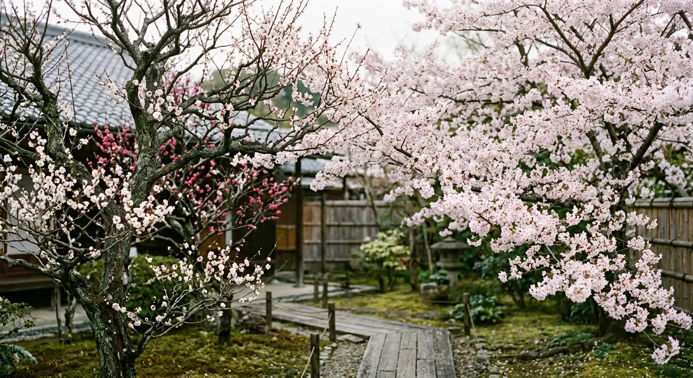 Del ciruelo al cerezo, el nacimiento del hanami