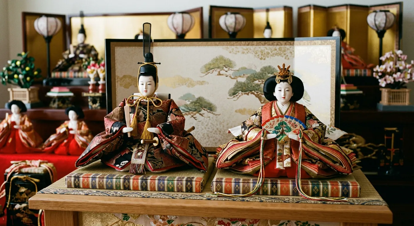 Hina-ningyo, la corte imperial en miniatura