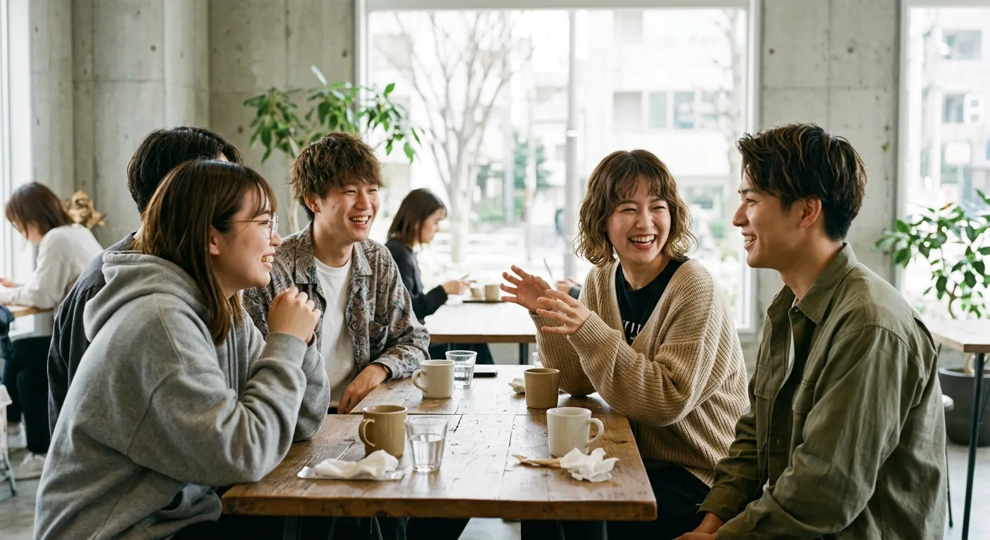 Jovenes japoneses de la generacion Z hablan de forma abierta y autentica
