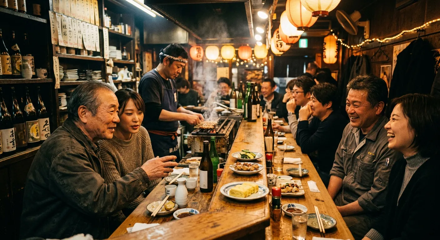 Un microcosmos de Japon en una barra