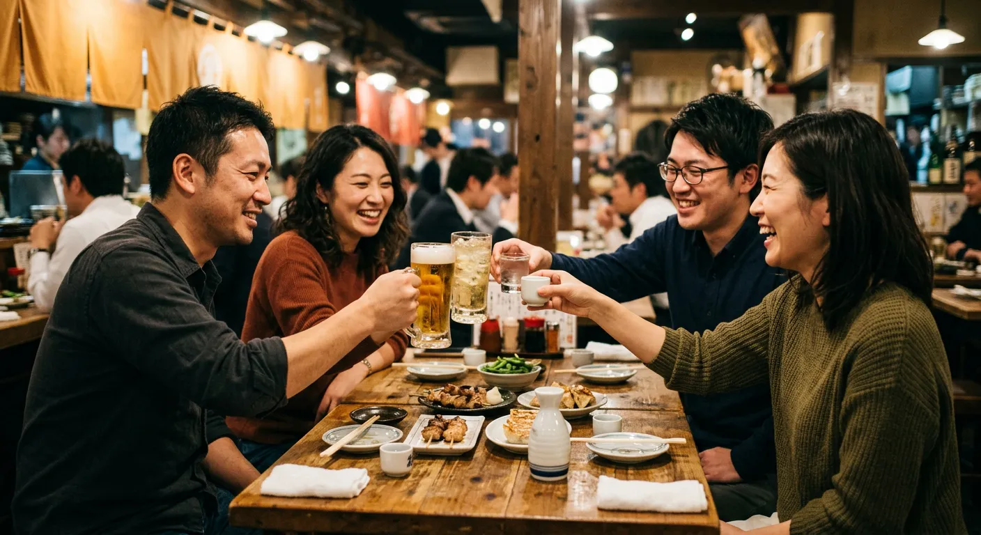 Nomihoudai, beber con tiempo limitado