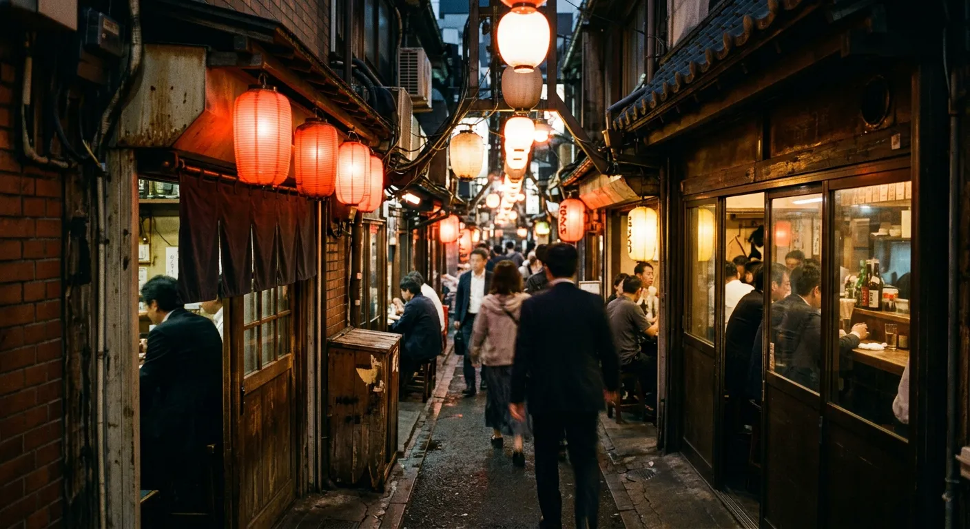 Los yokocho, callejones con alma