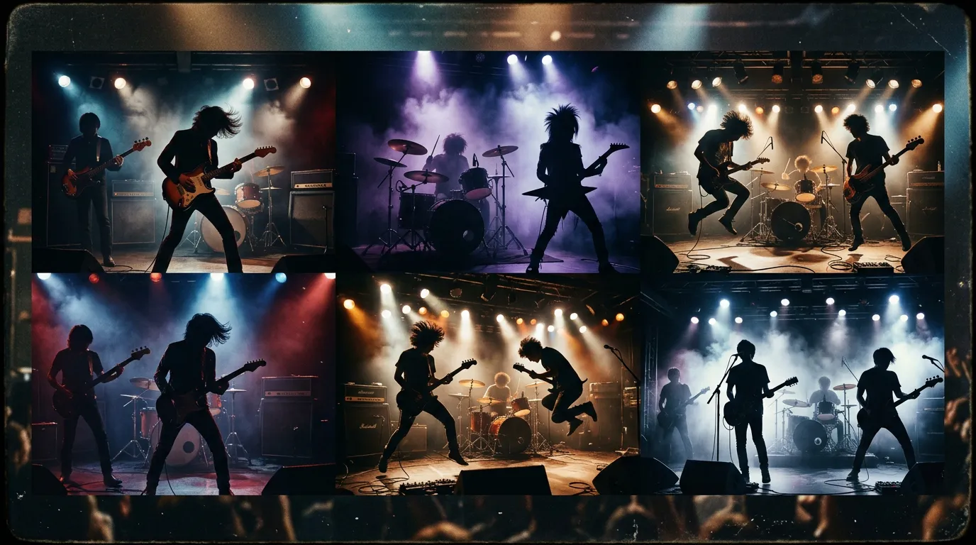 La historia del rock japones hasta el Visual Kei