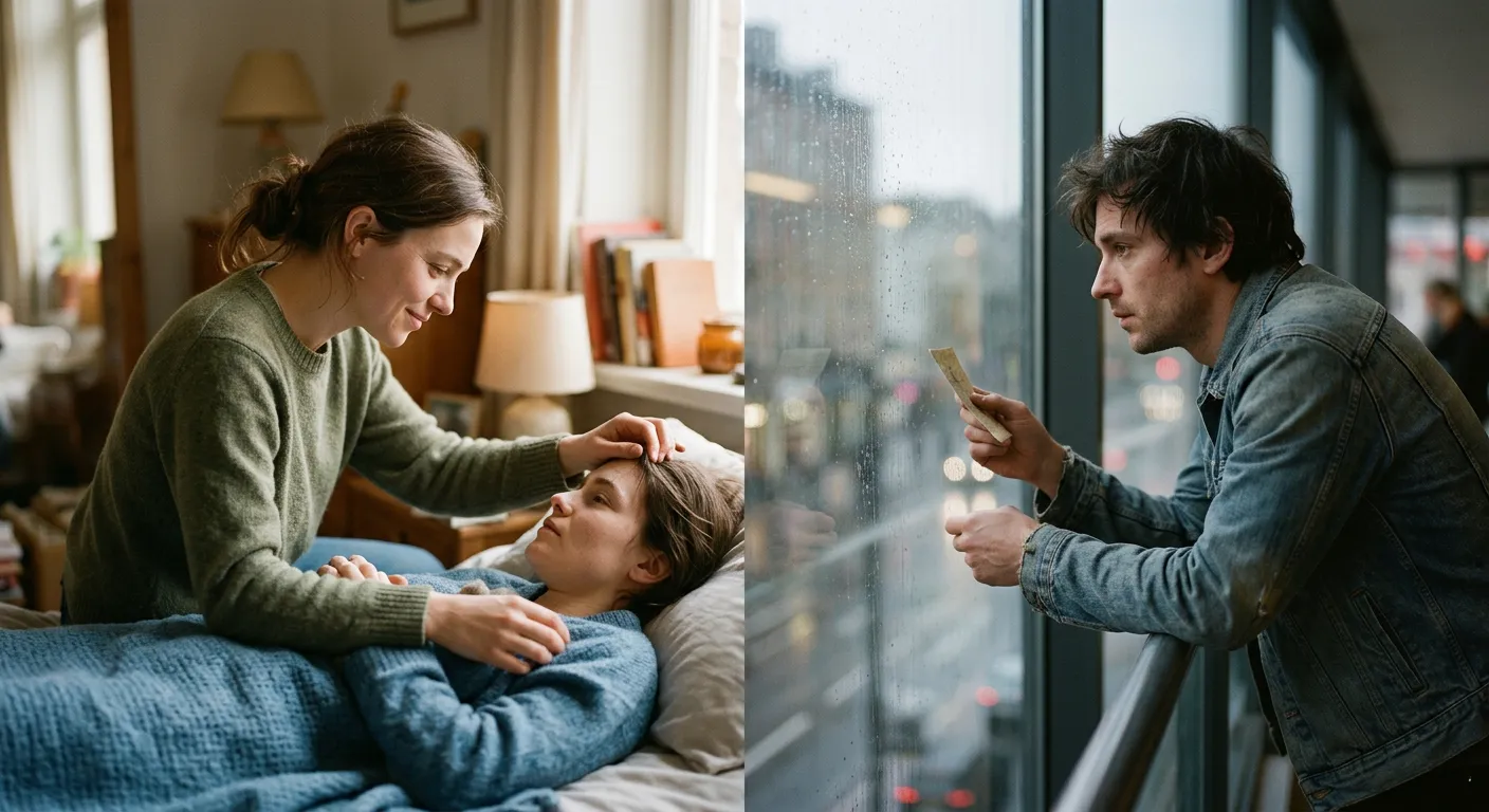 Contraste entre el amor que se da y el amor que se anhela