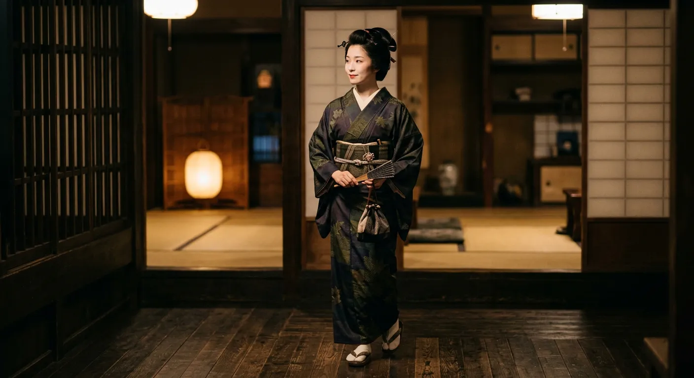 Una figura de estilo Edo, el chic del iki