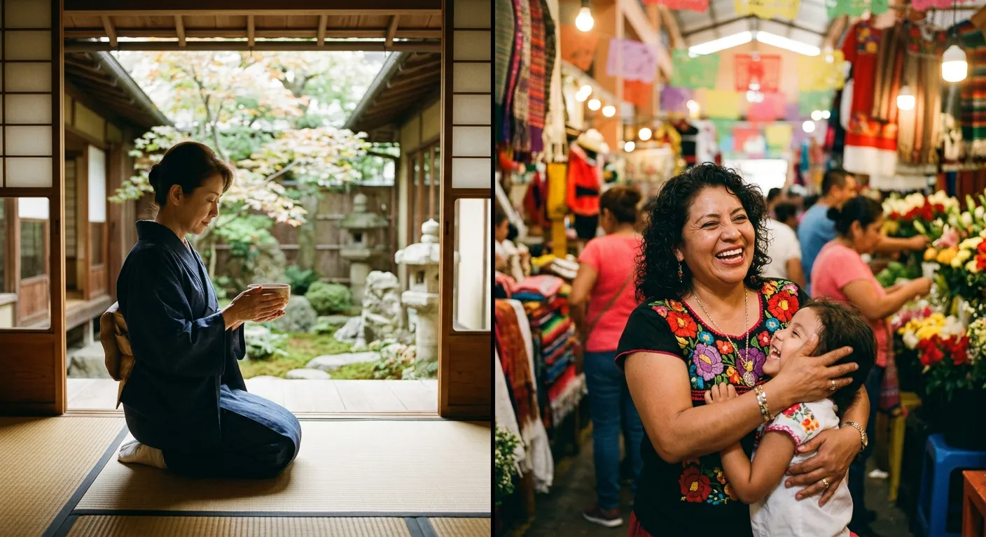 Contraste entre el kokoro japones y el corazon espanol