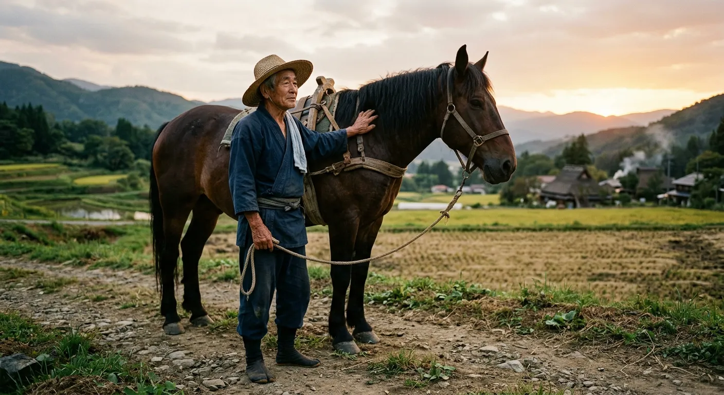 El caballo del anciano, la fortuna incierta