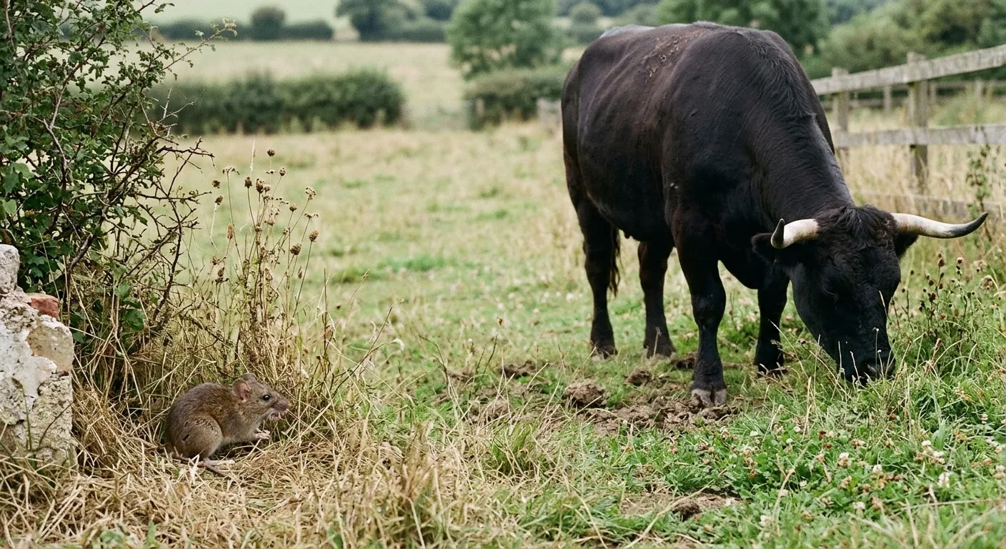 El buey y el raton, lentitud y desesperacion