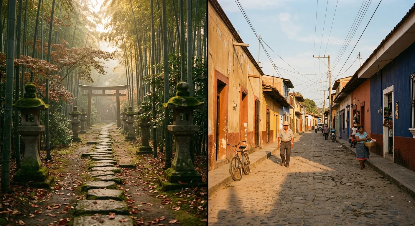 Contraste entre el michi japones y el camino espanol