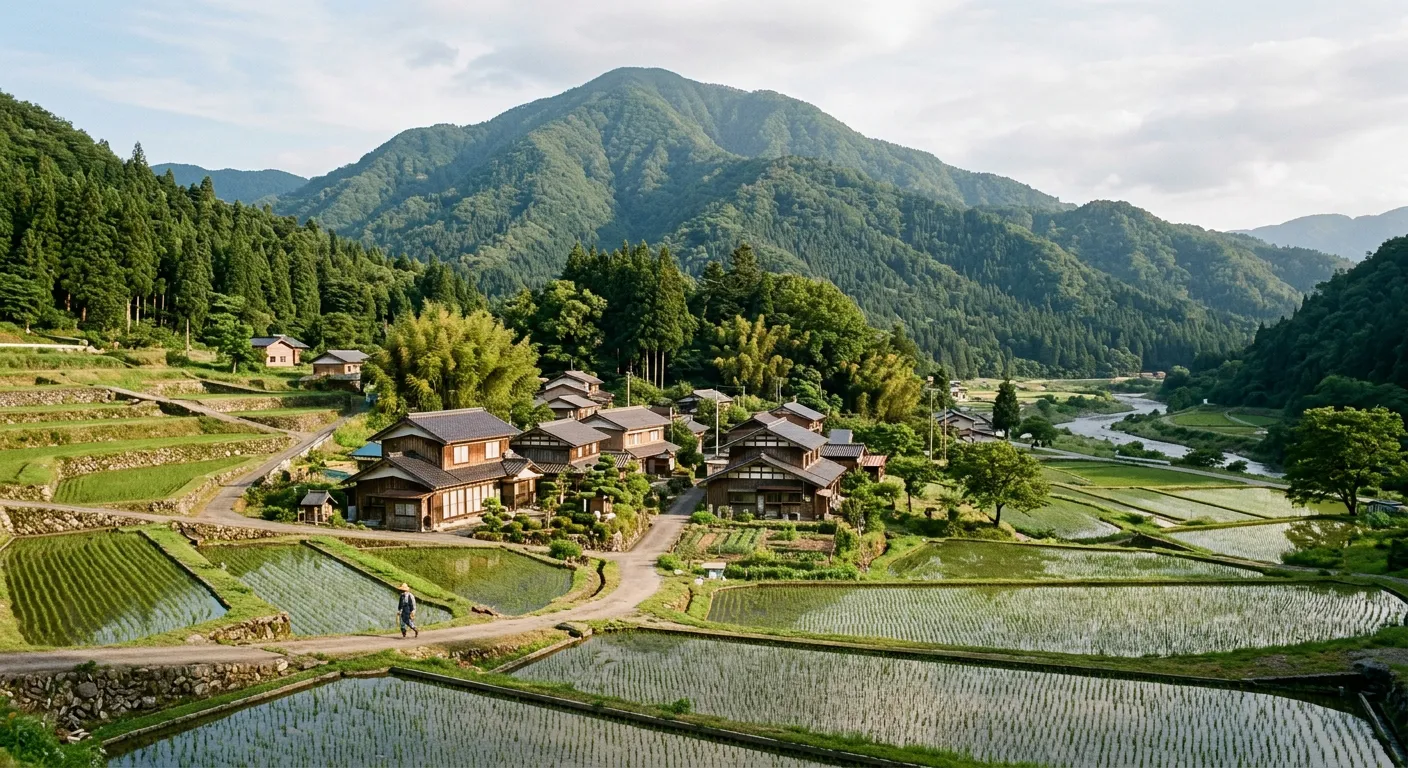 Un paisaje rural que evoca los apellidos tomados de la naturaleza
