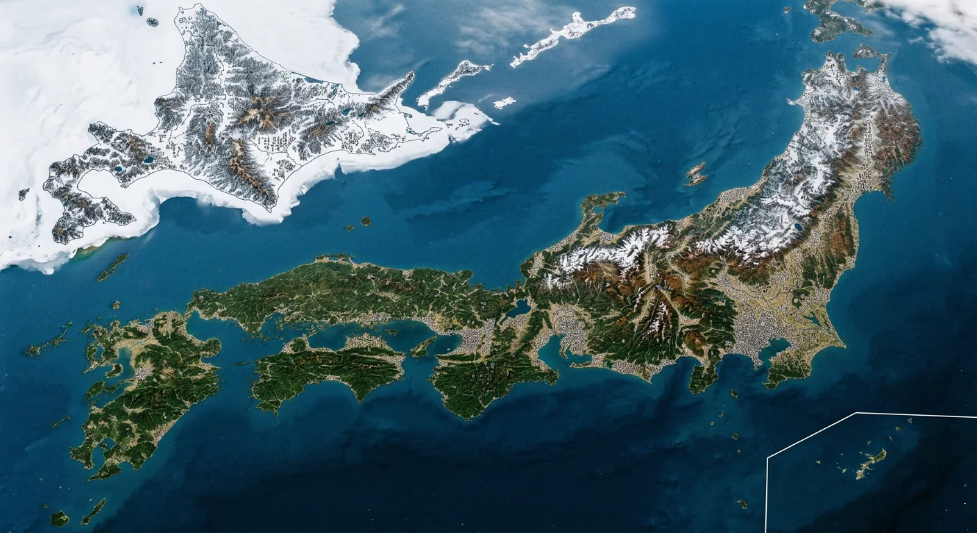 La geografia de los apellidos por regiones de Japon