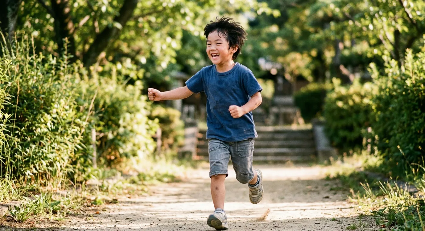 Un nino energico evoca los nombres masculinos de fuerza