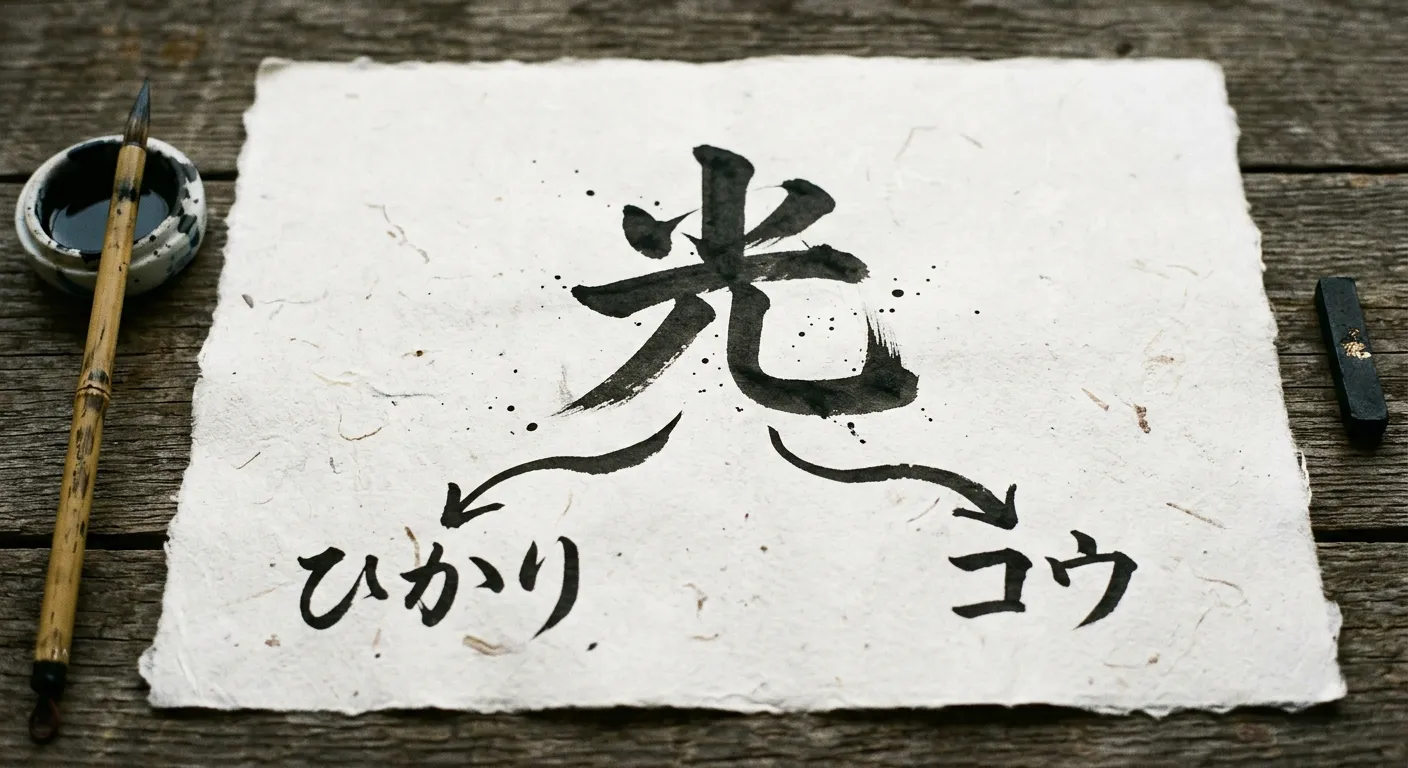 Por que un kanji tiene dos lecturas