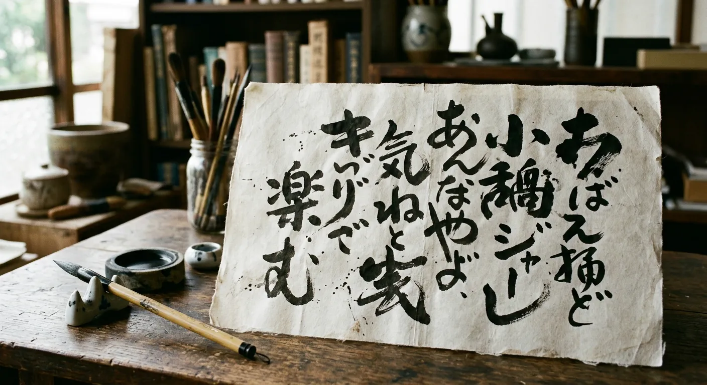 El ateji, kanji elegidos por su sonido
