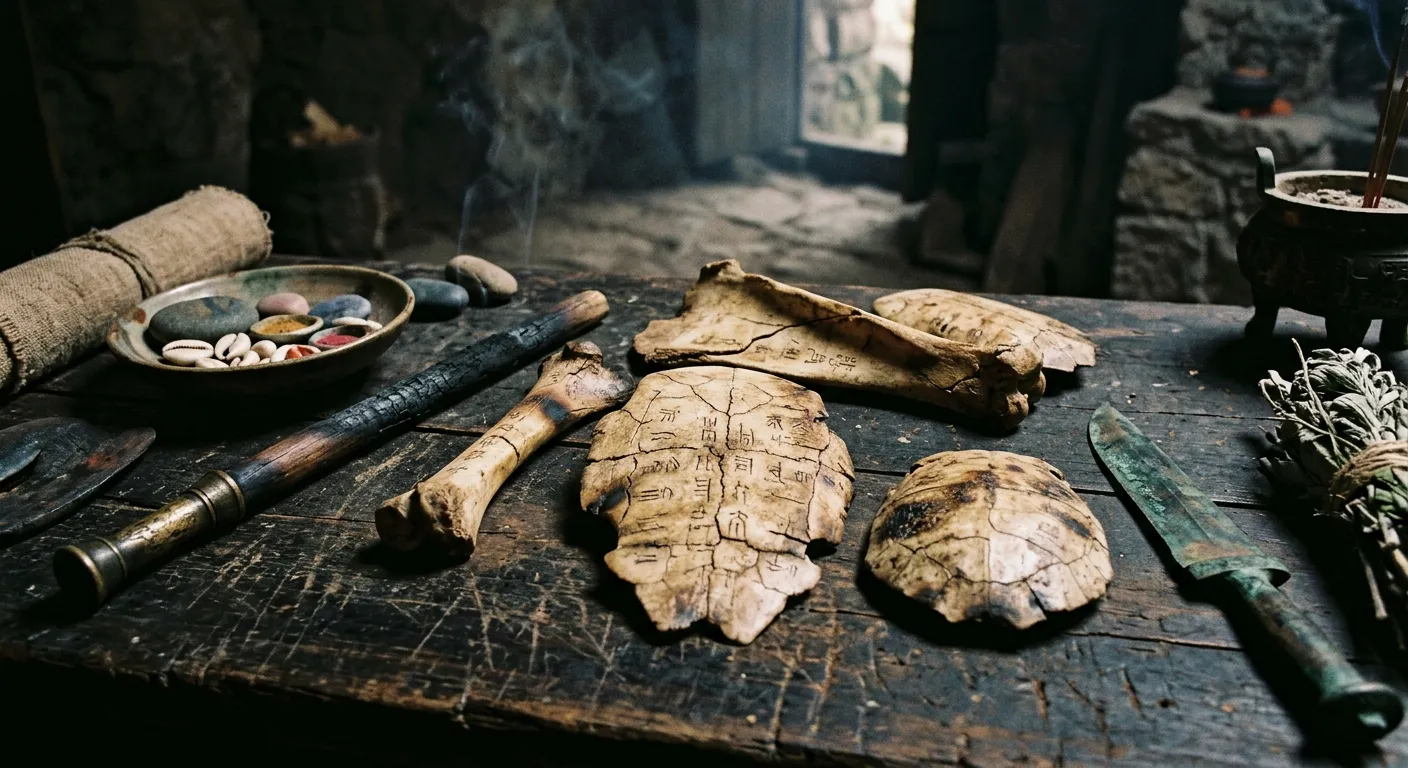Huesos oraculares antiguos, el primer sueno documentado