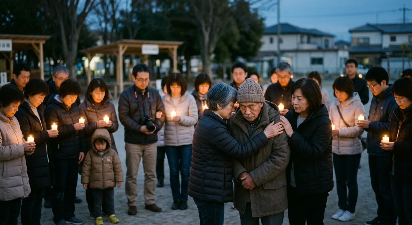 Una comunidad japonesa se reune y se apoya tras una adversidad