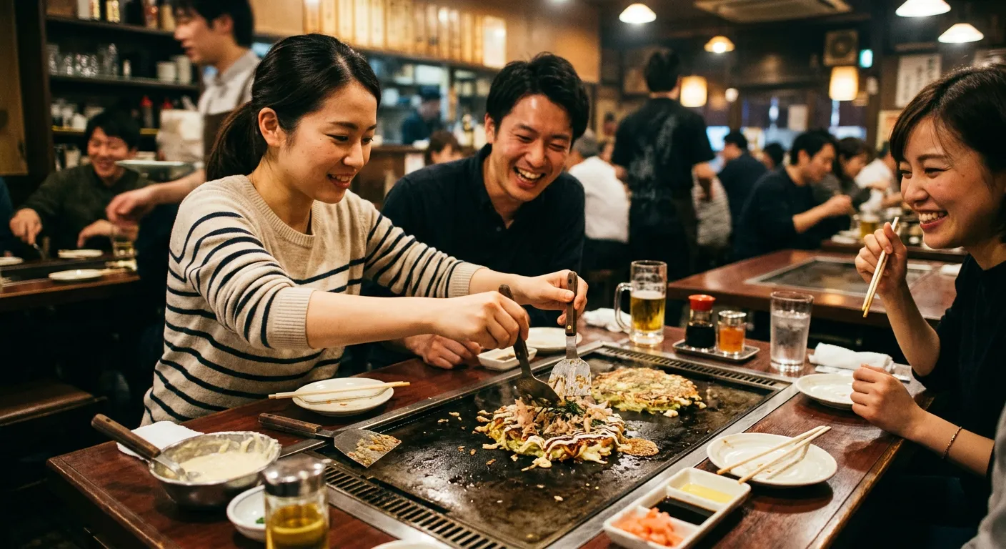 Cocinarlo tu mismo, el teppan en la mesa