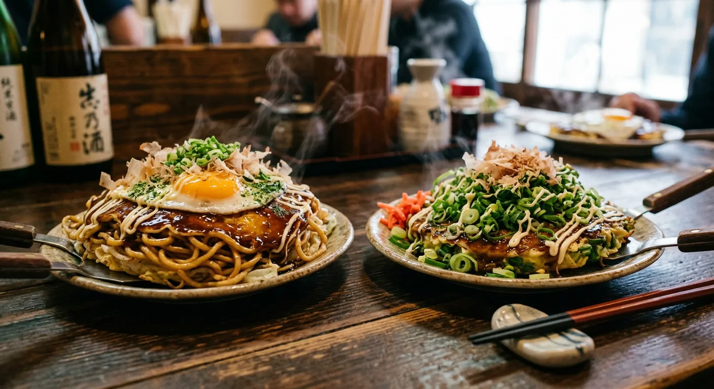 Modan-yaki, negiyaki y la gran familia