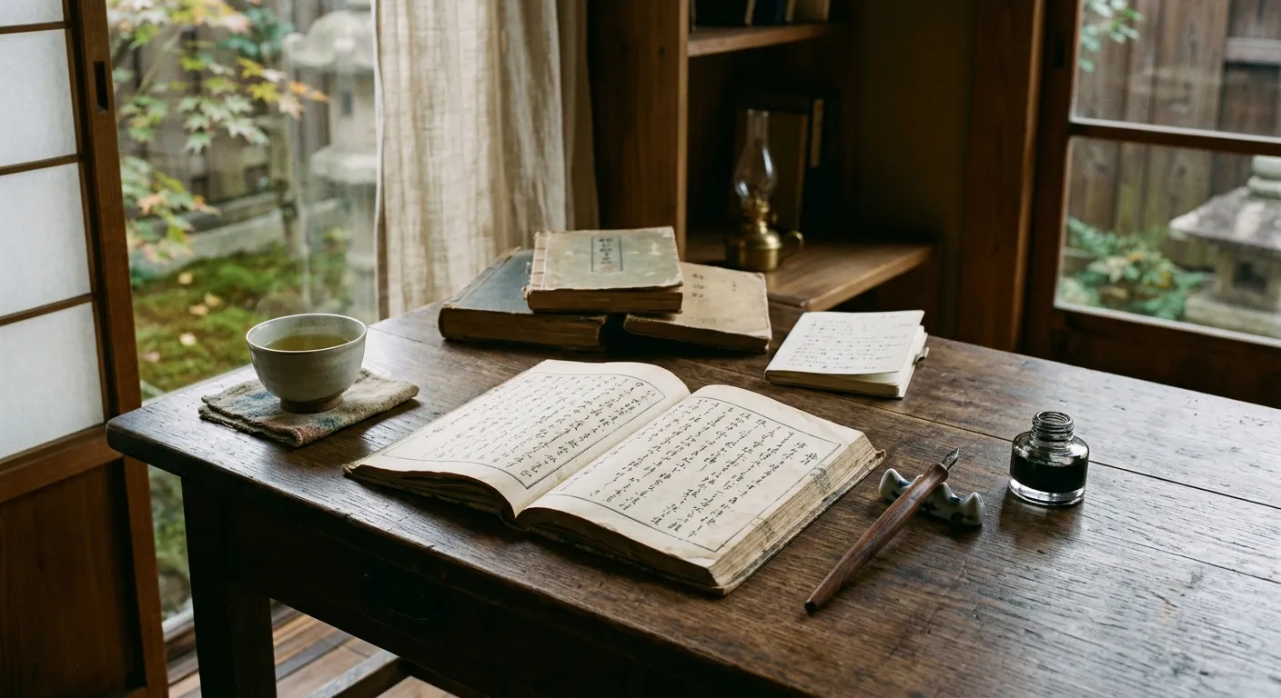 Un libro antiguo abierto sobre un escritorio, un ensayo cultural