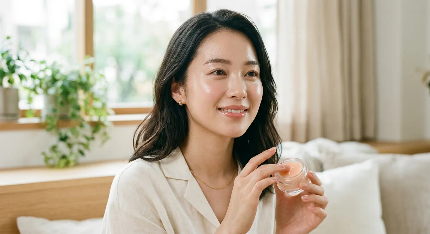 Piel luminosa y texturas cosmeticas brillantes, el vocabulario J-beauty