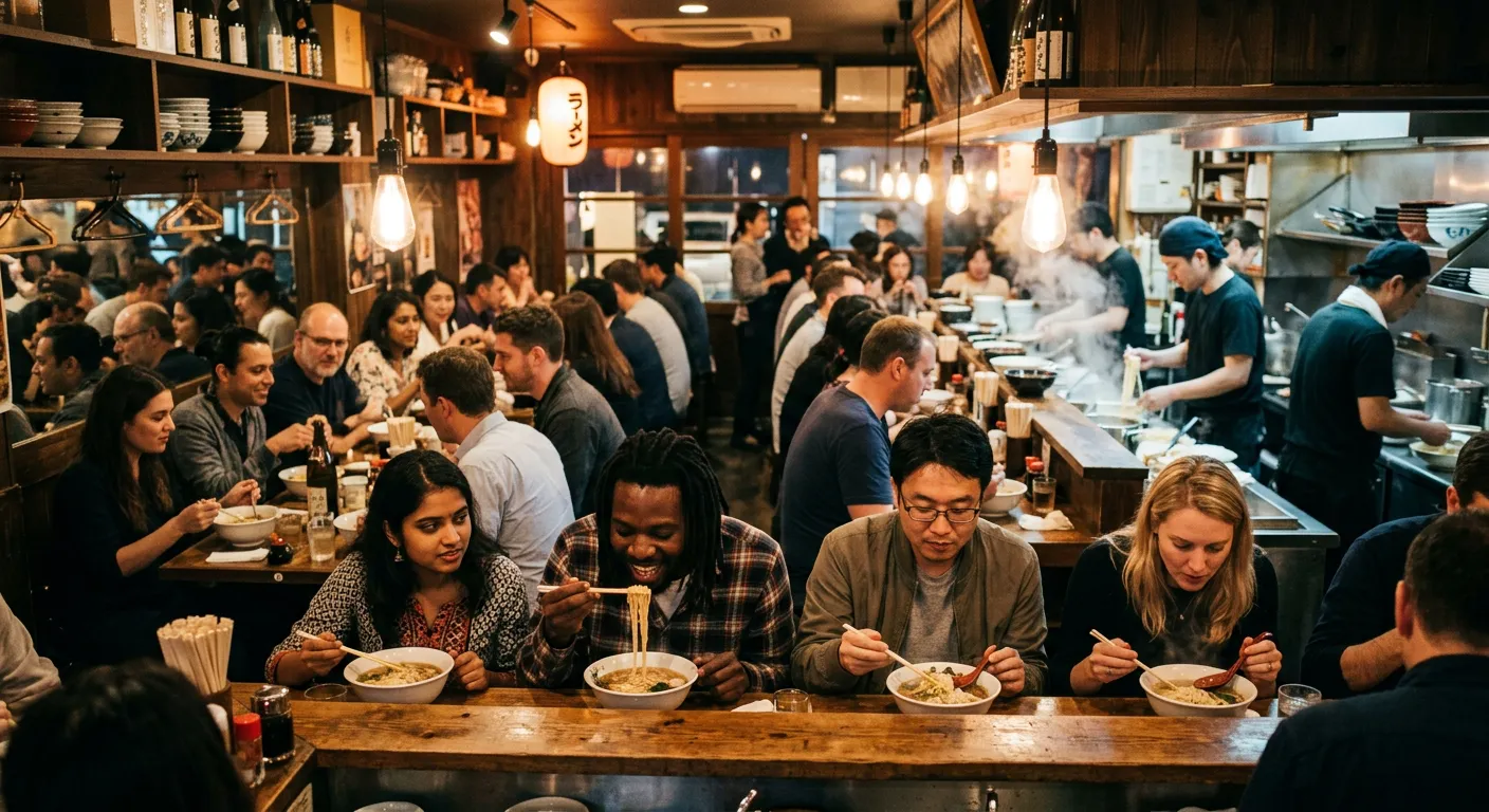 El ramen sale de Japon