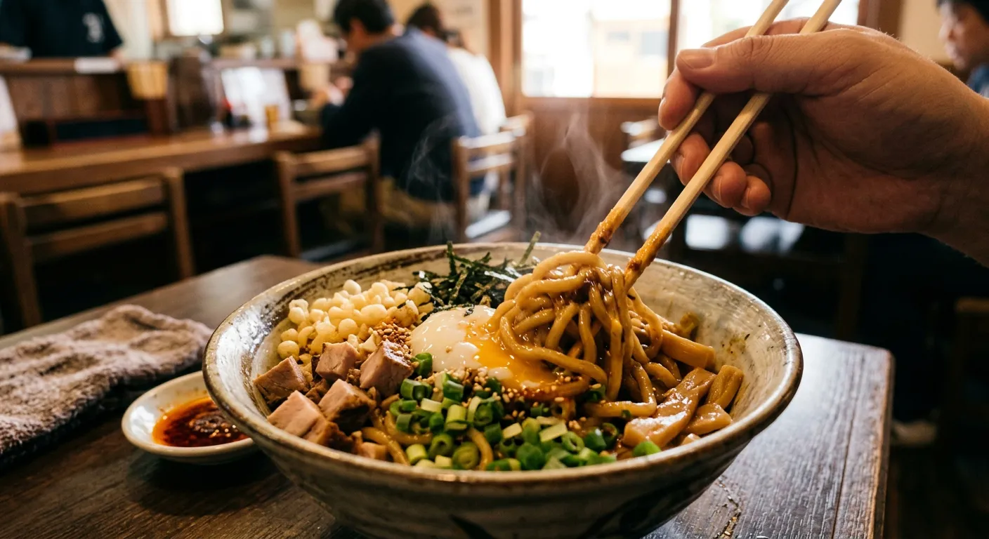 El ramen sin caldo, aburasoba y mazesoba