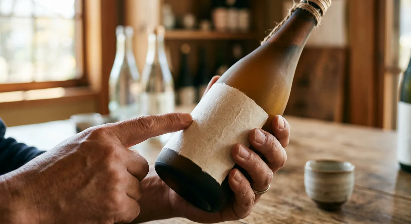 Como leer una etiqueta de sake