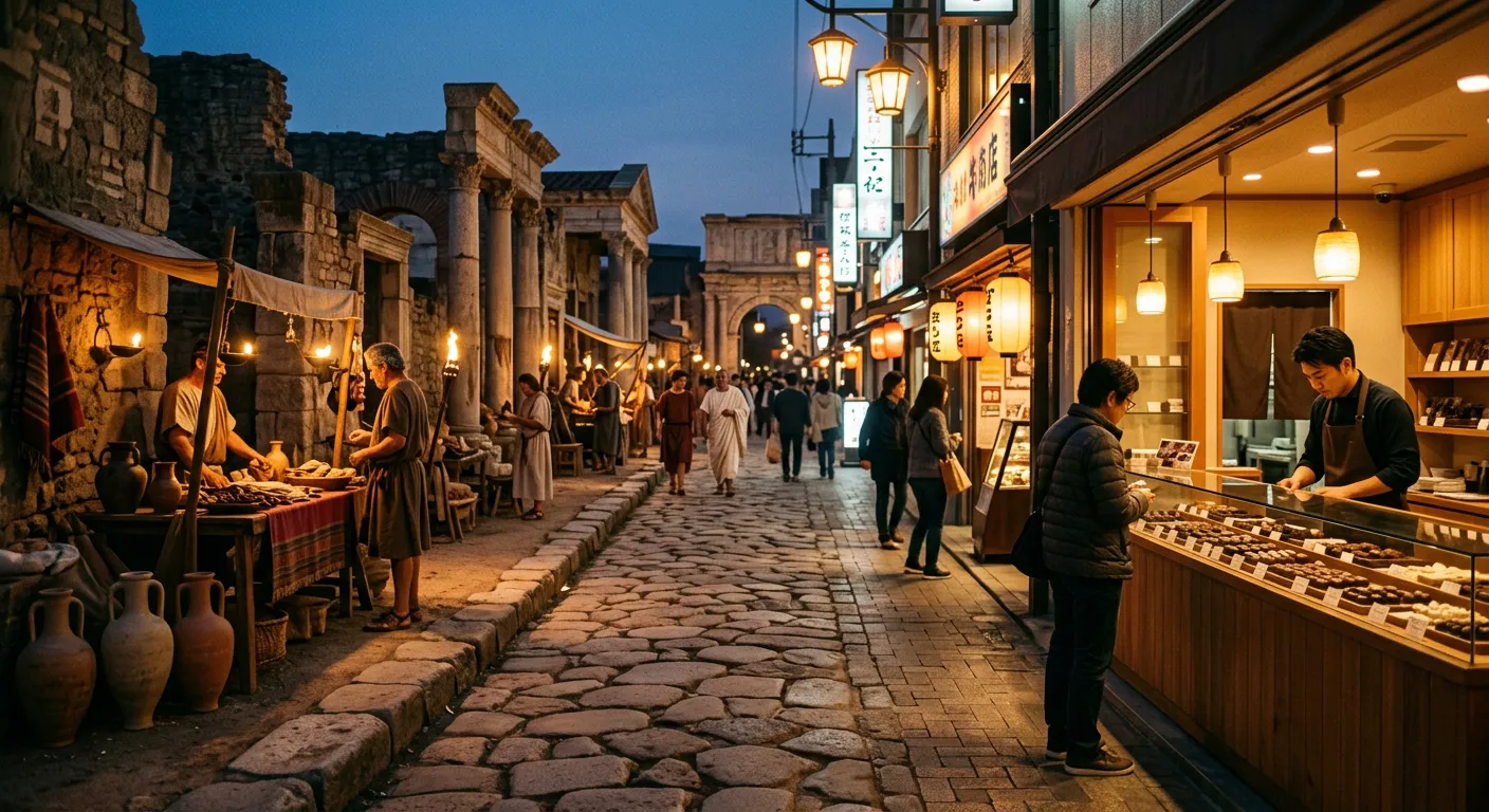 Del imperio romano al Japon moderno