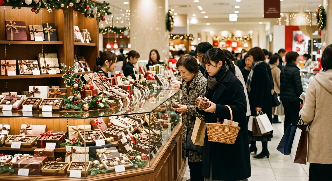 Chocolates, familia y el ritmo comercial del ano