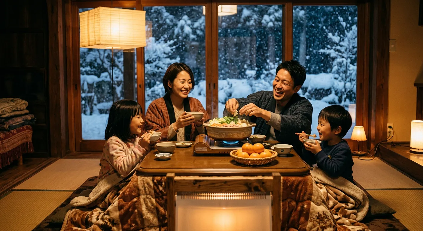El kotatsu y el nabe, la estampa del invierno