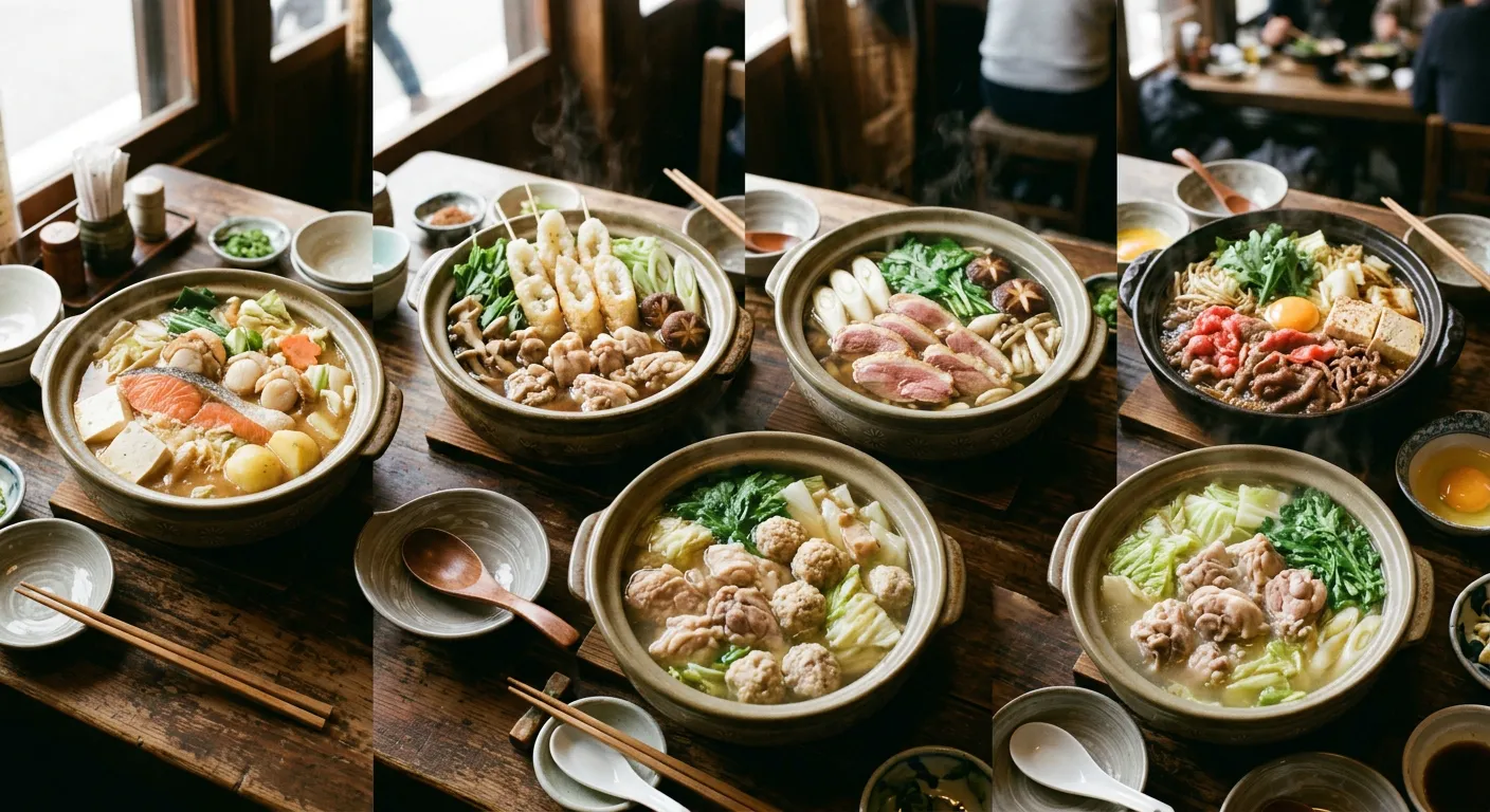 Los nabe regionales de Japon
