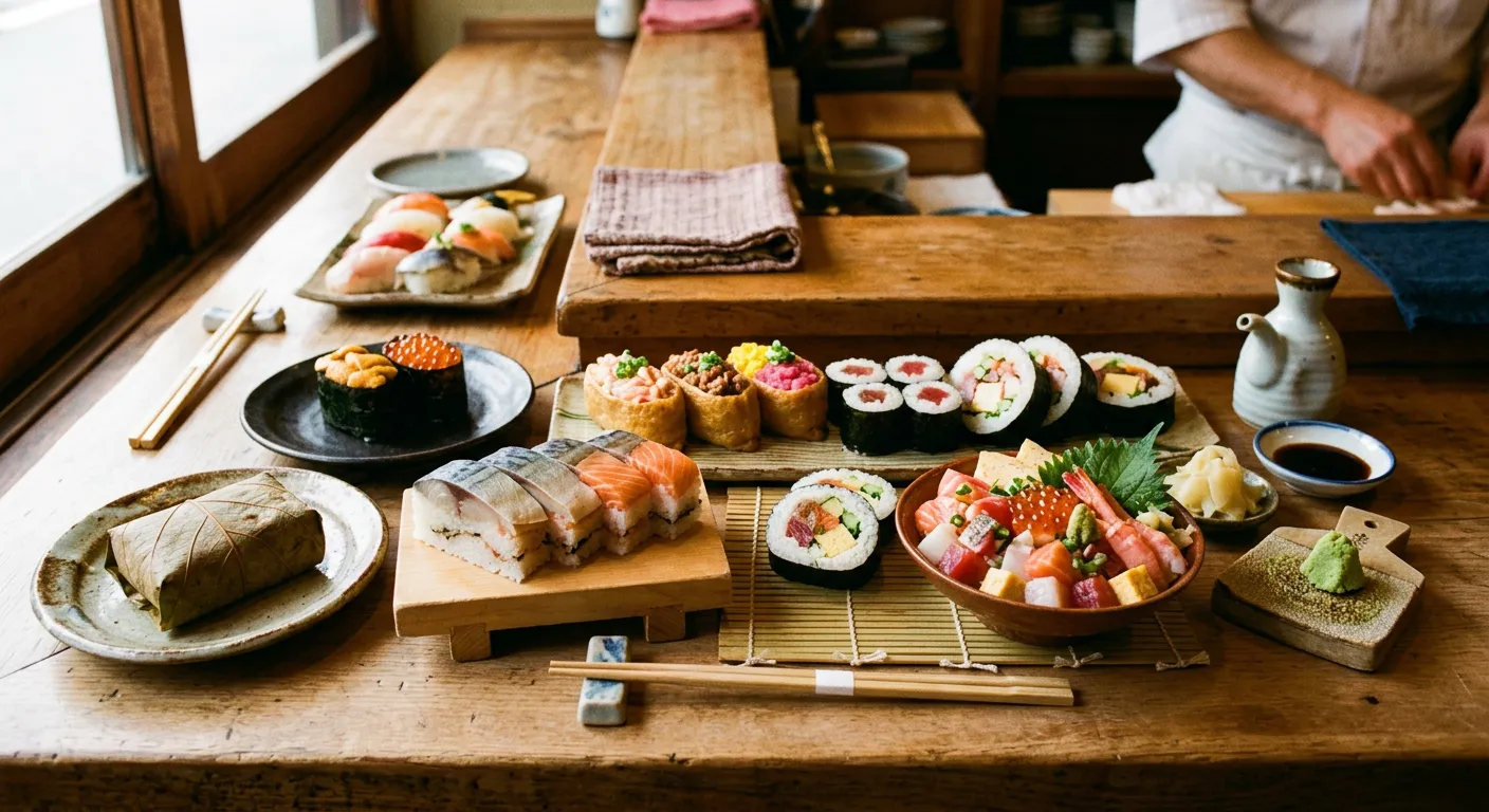 El mapa del sushi, mas alla del nigiri