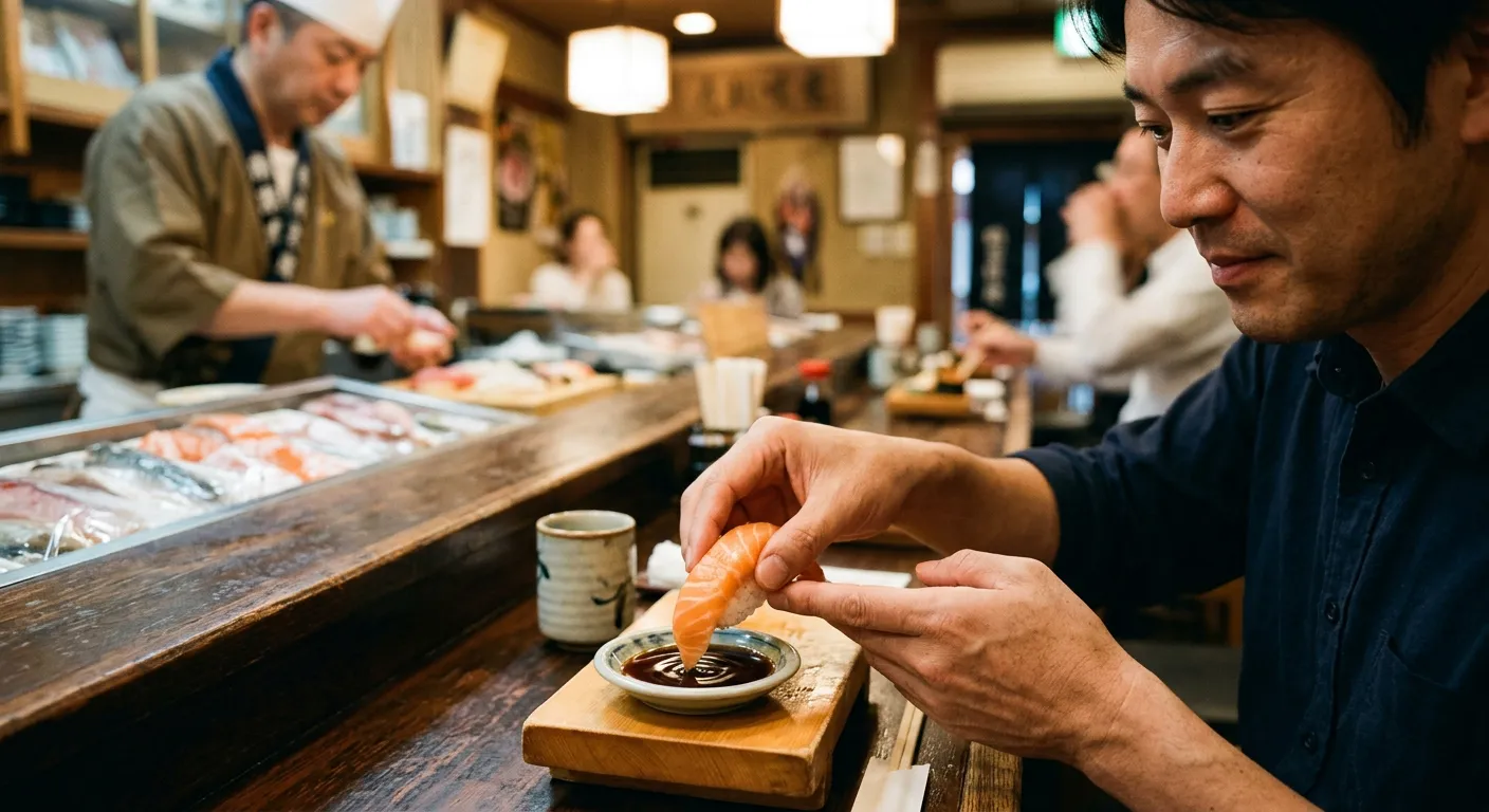 La etiqueta del sushi, como comerlo bien