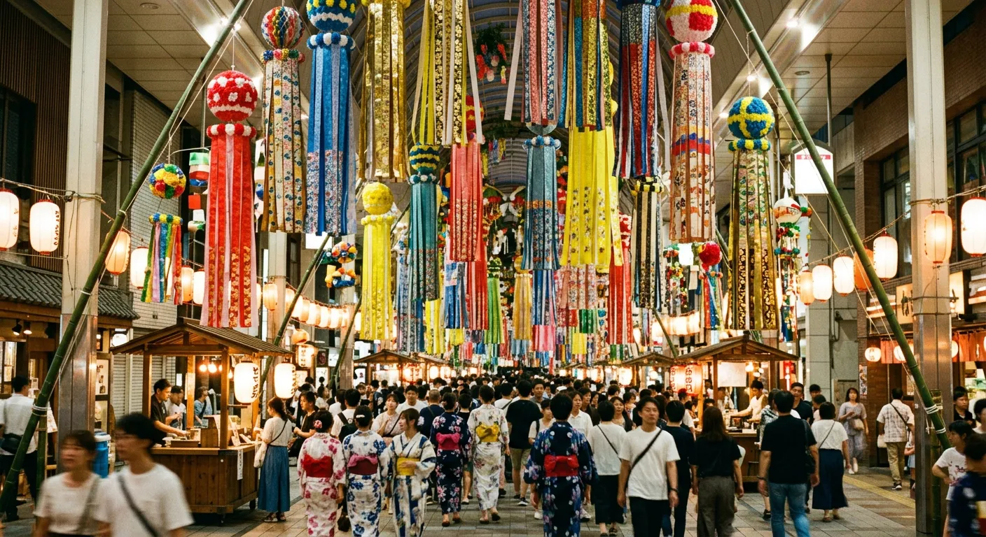 Los tres grandes festivales de Tanabata