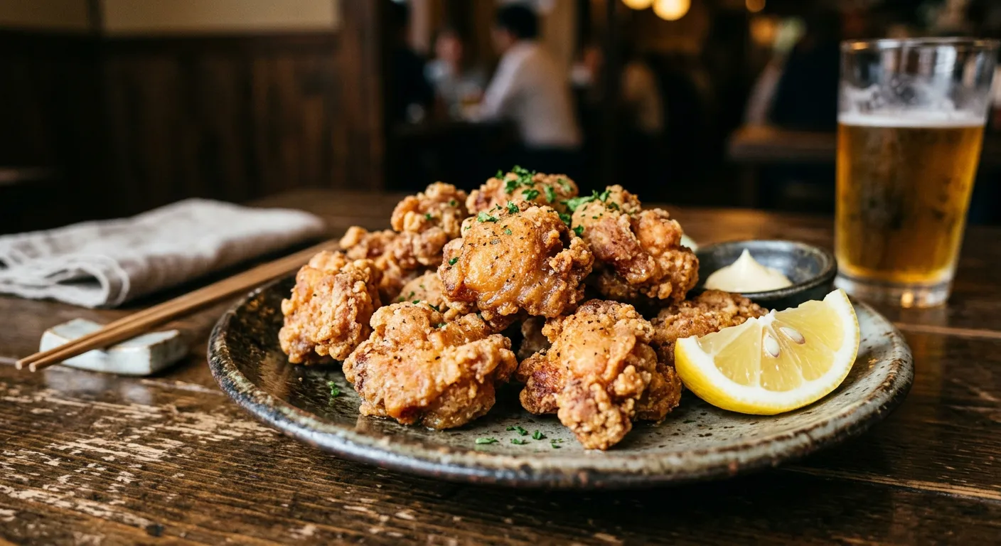 El karaage, el pollo frito japones