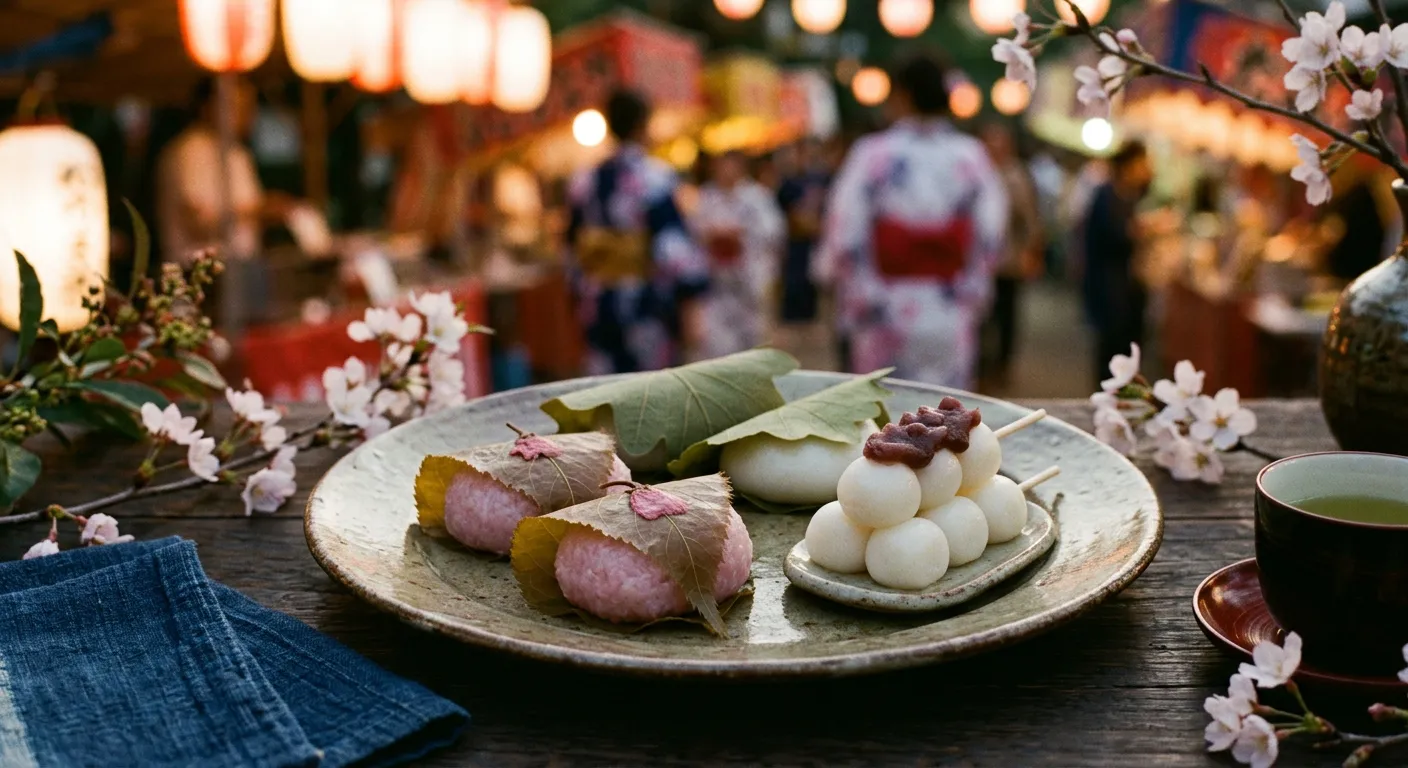 Wagashi y las fiestas del ano
