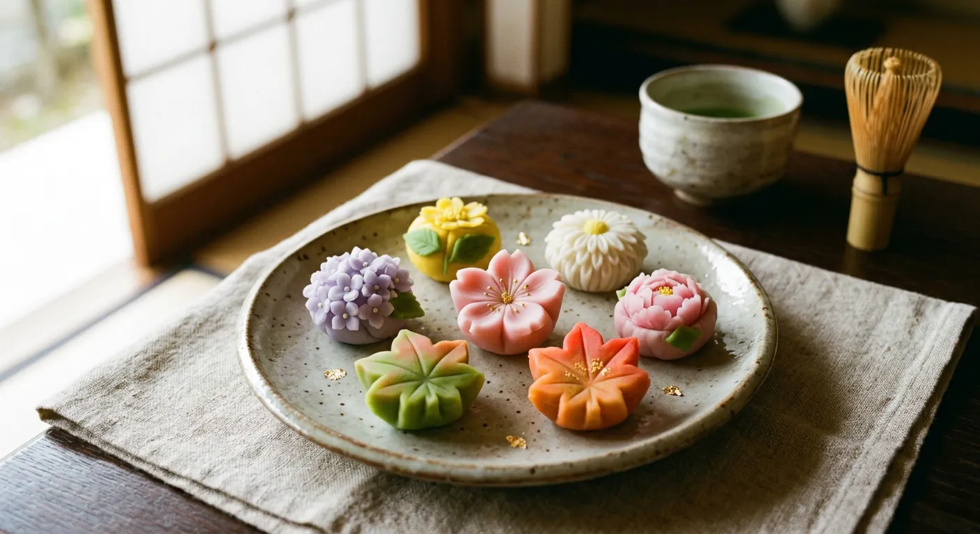 El nerikiri, arte estacional comestible