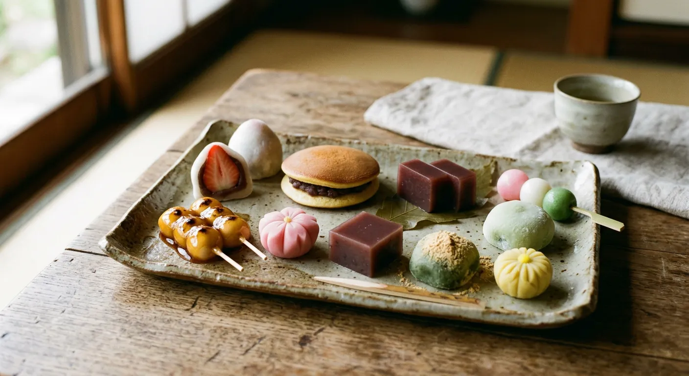 Los diez wagashi esenciales