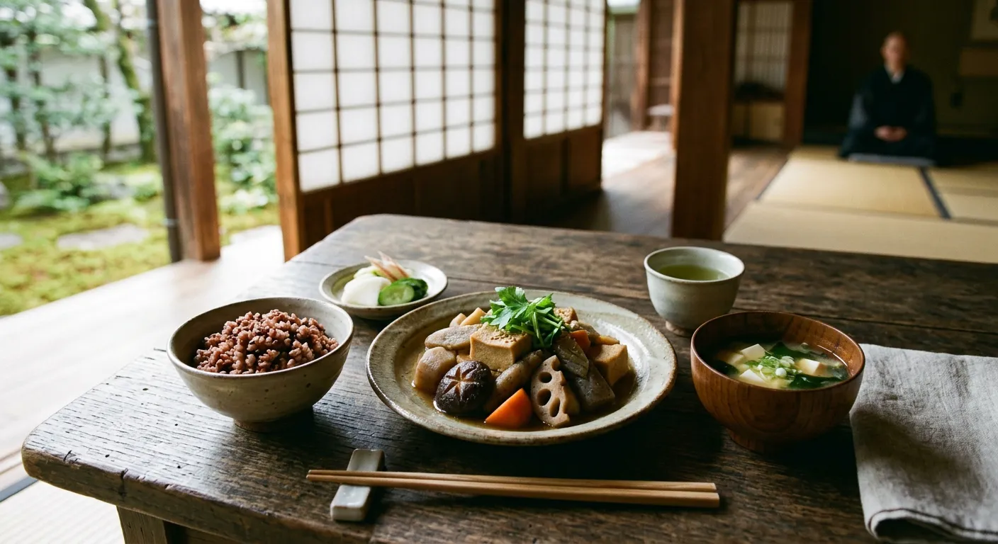 La cocina vegetal, el shojin ryori