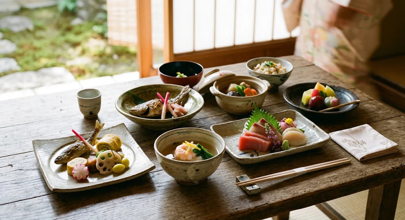 El kaiseki, cuando el washoku se vuelve arte