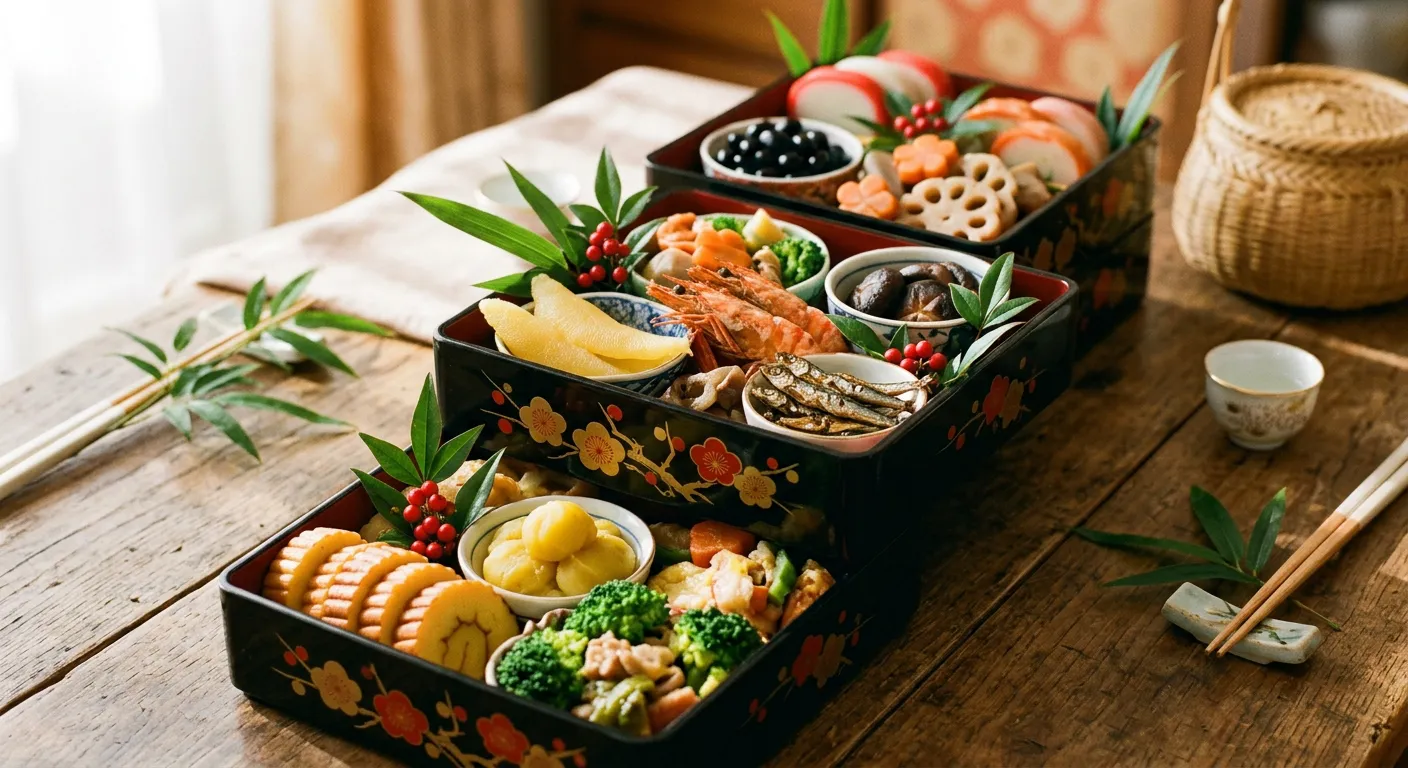 El osechi, comer deseos en Ano Nuevo