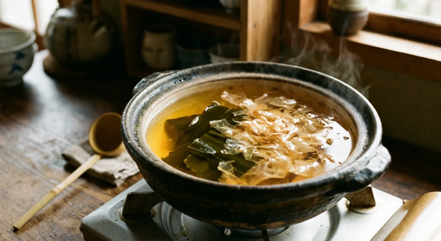 El dashi y el umami, el alma invisible
